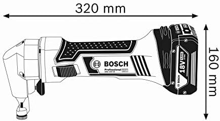 Bosch Professional GNA 18V-16 sem fio Nibbler Bosch Bosch Metal Nibbler na categoria 18 V