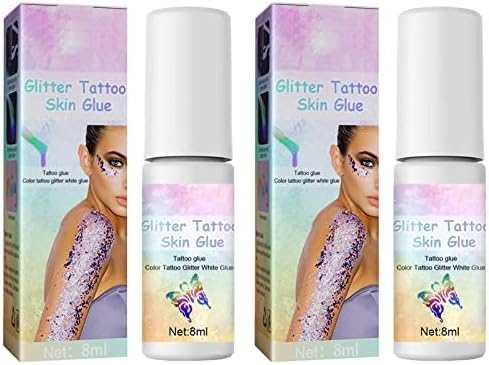 Cartuchos para tatuar 5rl Glitter cola de pele face corporal cola de maquiagem de maquiagem de maquiagem de maquiagem