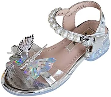 Sandálias femininas grils sapatos de vestido festa de casamento aberta sandálias de borboleta para criança para crianças meninos sapatos de água meninos