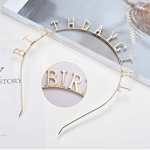 Maannauyl 1 Girl Queen Metal Alloy Letters Birthday Letters