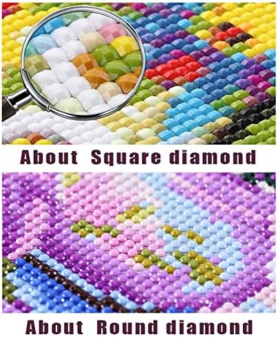Grande pintura de diamante animal animal por kits de números, DIY 5D Diamond Diamond Square Praça Full Drill Stitch Crystal Reth Rhinestone