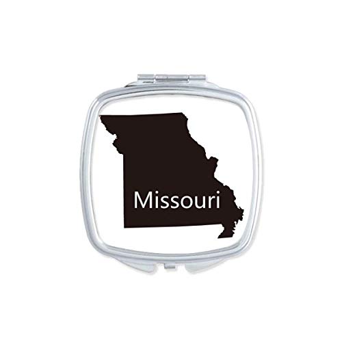 Missouri America EUA mapa Esboço Espelho Portátil Compact Pocket Maquia