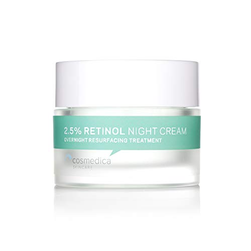 Creme noturno de Retinol Cosmedica Skincare - Creme de loção facial hidratante diária. O melhor creme de retinol com vit A e ácido