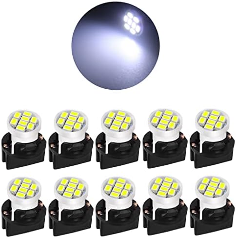 GLOFE T10 194 168 DASH Instrumento de traço White LED BULLS BLIGHER BLEIGELEGELEGER DABLUERS DABLURS DA LUBLS LED LUZBLS 10PCS/SET
