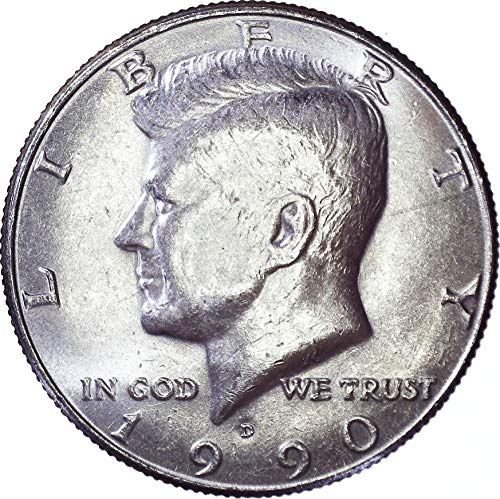 1990 D Kennedy Meio dólar 50c muito bom