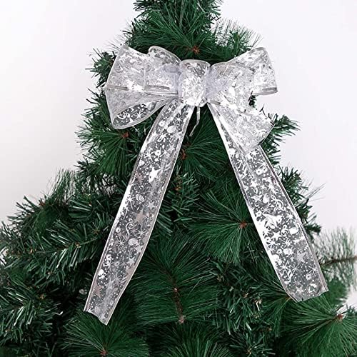 Luzes de fada de fada de fada de Natal luzes de fita de fita de Natal luzes de fita dupla decoração de árvore de natal pingente