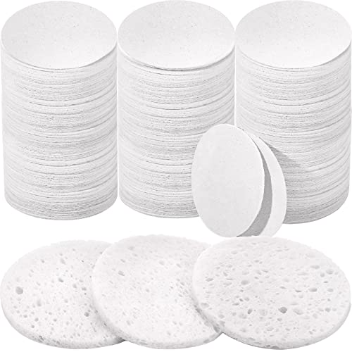 300 contagem de esponjas faciais compactadas esponjas naturais para limpeza esponjas de limpeza esponjas esfoliando esponjas