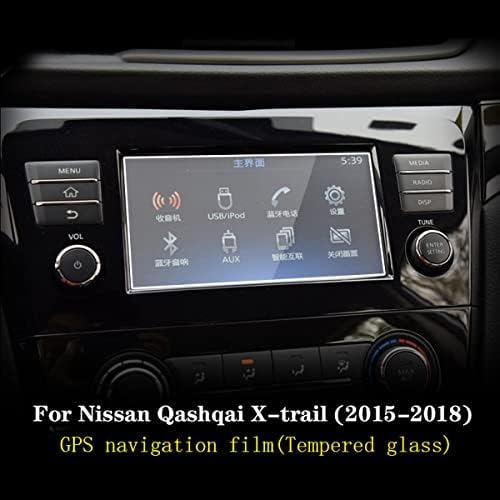 FUNIUR PAINEL DO PAINEL DO PAINEL DE INSTRUMENTO DE VIDO GPS Speedometer Speedometer Acessórios de filme ， para Nissan Qashqai J11 X-Trail T32 2015-2018
