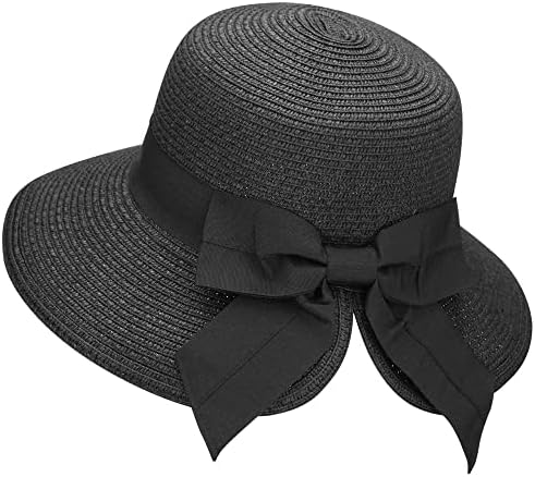 Chapéus de sol do sol para mulheres UPF 50+ Mulheres femininas dobráveis/compactáveis ​​chapéu de sol da praia