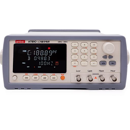 AT810 Frequência de medição de LCR 100Hz, 120Hz, 1kHz, 10kHz
