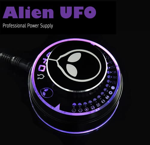 Alien UFO Profissional Artista Placa de alimentação- Tensão colorida e base magnética