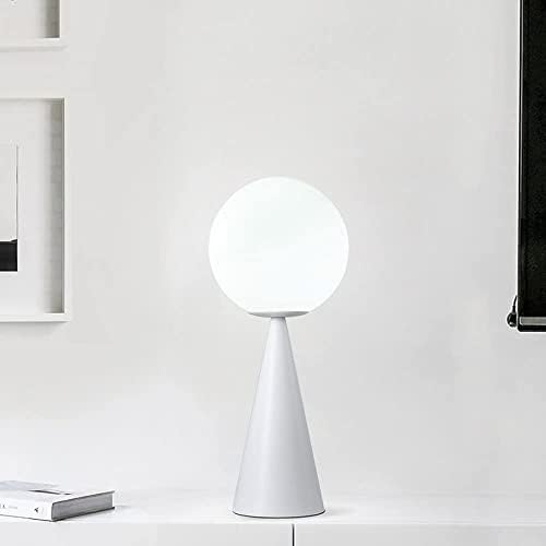Lâmpada de cabeceira de cabeceira LED E14 Creative Piramid Metal Table Lamp