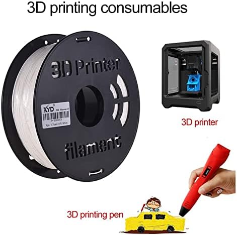 HSHA de 1,75 mm de diâmetro PC Filamento de policarbonato 3D Material de impressão para impressoras 3D Pens de desenho de canetas 1kg/ spool para impressoras 3D Peças de impressora 22.7.16