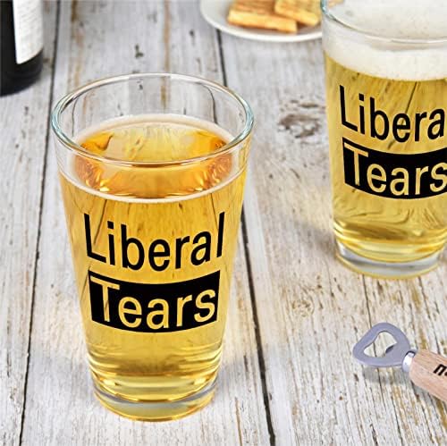 Modwnfy engraçado lesões liberais lábios de cerveja copo de cerveja, lágrimas liberais presentes de cerveja de cerveja