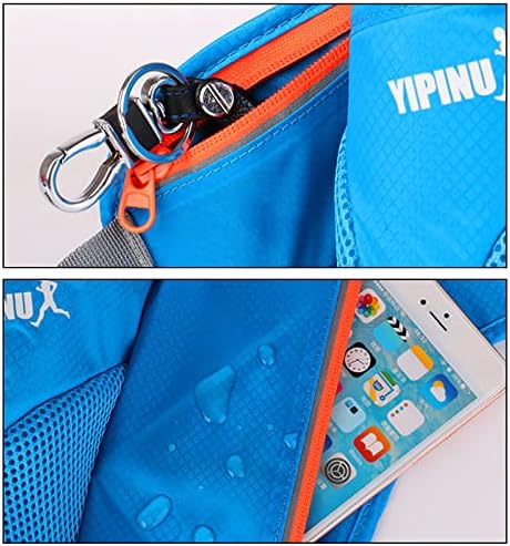 Rayuwen Caminhando Cinturão de corrida Mulheres Men Marathon Jogging Cycling Pack com foneco de fone de fone de fone de ouvido à prova d'água Slim Fanny Pack Pack