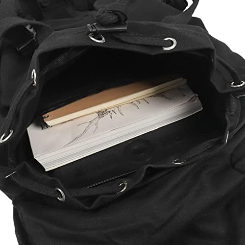 Aelfric Eden Mens japonês mochila vintage Techwear Backpack School Laptop Bag de caminhada Hip Hop Rucksack Knapsack de rua casual