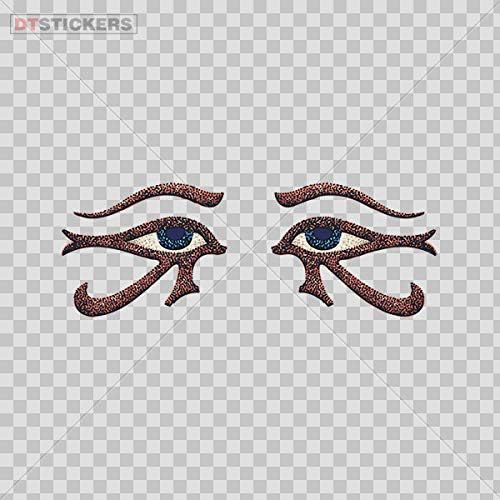 Eye Sticker Off of Horus Tattoo Style Boat Durável 7 x 2,52 in.