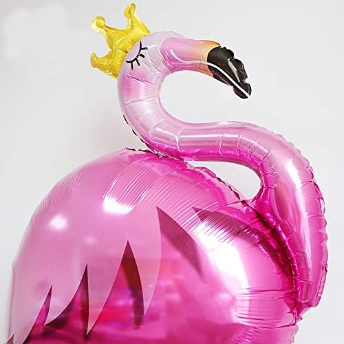 2 PCs Balões gigantes de flamingo Pink Flamingo Mylar Foil Balloon para suprimentos de festa