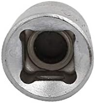 X-Dree H4 Hex Head Head de 1/4 de polegada Crome Vanadium Adapter de acionamento de aço de vanádio 2pcs (H4 Cabeza hexagonal 1/4-Pulgada