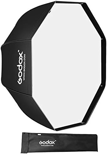 GODOX 32 / 80cm guarda -chuva Octagon portátil SoftBox Reflector para Flash Speedlite de fotografia de estúdio