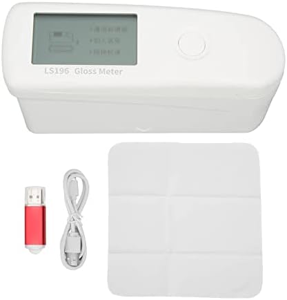 Testador de revestimento de tintas, medidor de brilho Ultra Low Power Power Detecção Rápida Transmissão USB portátil para metal