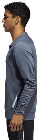 Jaqueta de utilidade adulta adidas masculina Full Zip Sport Climalite Cor Choice 6711a