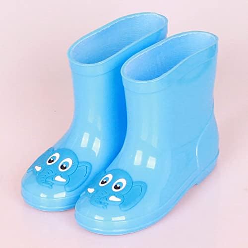 Boots de chuva de criança botas de chuva de bebê botas de chuva curta para criança fácil em chinelos leves de chuva fofos
