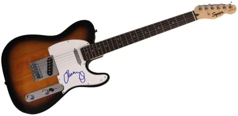 John Cougar Mellencamp assinou o autógrafo em tamanho grande Telecaster Guitar Guitar w/ James Spence JSA Autenticação -