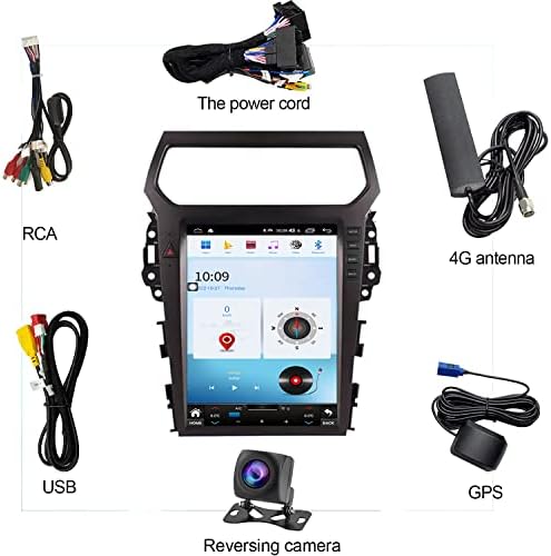 Navegação de GPS estéreo de rádio do carro para Ford Explorer 2011-2019 Radio Android Auto Car Play