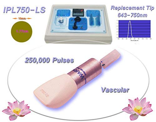 Vascular e veia 630-750nm Dica de substituição filtrada para máquinas de tratamento de beleza, sistemas, dispositivos