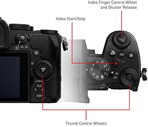 Panasonic Lumix G95 20,3MP Câmera espelhada com lente de 12-60 mm f/3,5-5,6 MFT