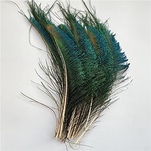 Pumcraft Feather for Craft 10pcs/lote de penas naturais de pavão 30-40cm festa de Natal Celebração de Natal Diy Plumas