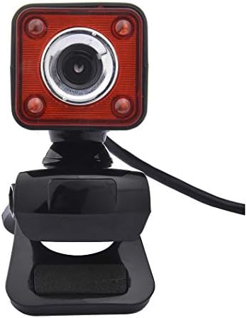 Câmera da web de vídeo de syth webcam 480p com plugue USB de microfone e reprodução de web cam para transmitir o laptop de computador para jogos para jogos com Windows PC