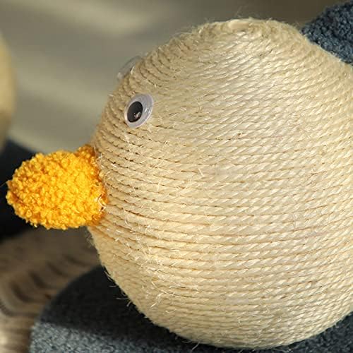 Comeone Cat Roly Poly Scratching Ball - Sisal Sisal Scratcher Toy - Motion Activity Kitten Toys - Brinquedos naturais