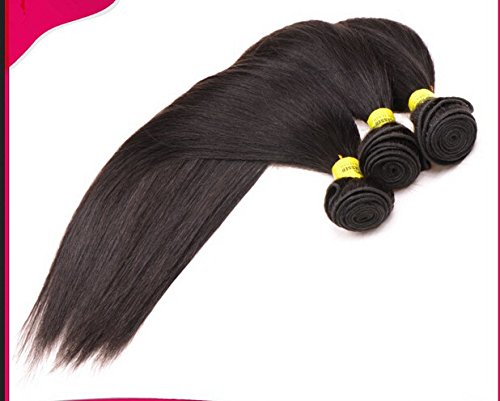 Deal 2018 Popular 8a de parte do meio da parte das Filipinas Virgin Remy Weave MS Lula Hair Human Pacacels com fechamento de renda em cor natural 16 fechamento+16 16 16