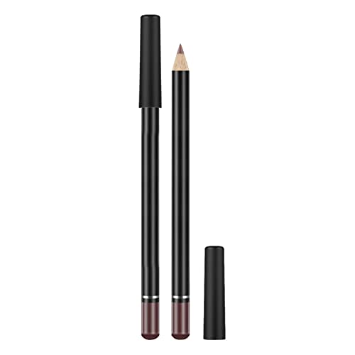 Mattes non stick cop lip lipstick 12 cores marrom gancho de gancho de lápis lápis lápis liner liner e e