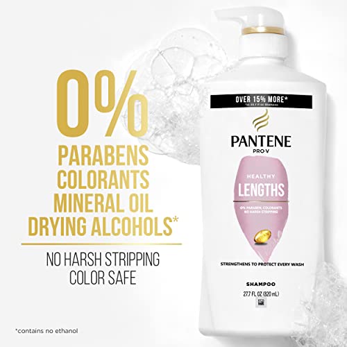 Shampoo Pantene, Condicionador e Tratamento capilar, comprimentos saudáveis