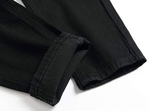 Macacão de babador de jeans de Drazup para homens mancos magros com bolsos de moda retro