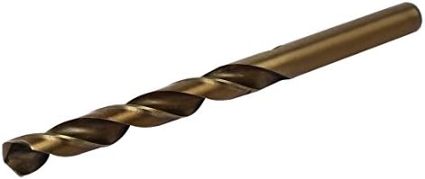 Aexit 9mm DIA Tool Titular HSS cobalto reto redondo orifício de perfuração Métrica de broca Ferramenta de perfuração Modelo de perfuração: 51as257qo732