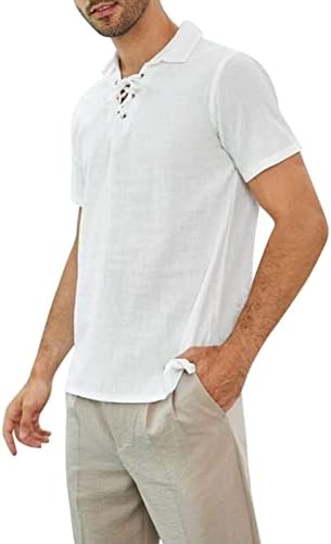 T-shirt de renda de Zdfer para homens, atletas casuais de manga curta Tops esportes camisetas camisetas de colar de turamente