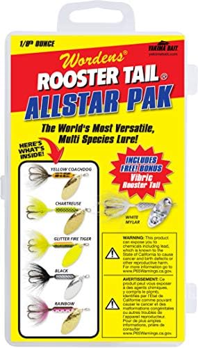 Yakima Bait Rooster Tail Spinner Box Kit.