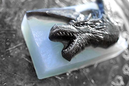 Dragon Silicone Mold Soap Cert Plaster Resina Clay Monster JAWS