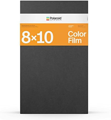 Originais Polaroides coloram filme instantâneo para 8x10, 4680, preto