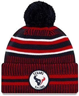 NOVA ERA NAVIA MENINA/RED Houston Texans 2019 NFL Sideline Home Official Sport Knit Hat