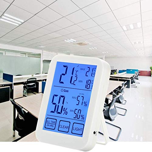 Termômetro da sala WXYNHHD - Termômetro interno de temperatura eletrônica e medidor de umidade
