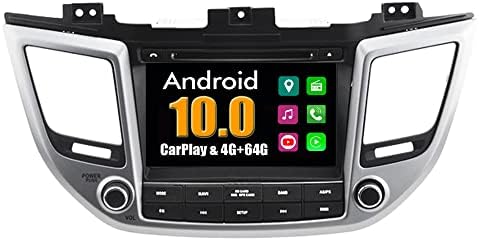 Rovone Android System Car DVD GPS para Hyundai IX35 Tucson 2017 2018 com Link de Navegação Rádio Bluetooth Multimídia Bluetooth