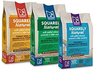 Squarepet Squarely Natural Lamb Meal & Brown Rice Dry Dog Food 22lb
