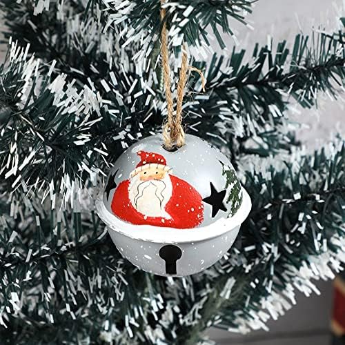 Decoração de árvore de Natal de Houchu colorido requintado jingle sells ornamento white big red verde sells festival de natal decoração