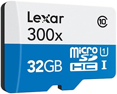 LEXAR Microsdhc 300x 32GB UHS-I/U1 W/Adaptador Flash Memory Card-LSDMI32GBB1NL300A