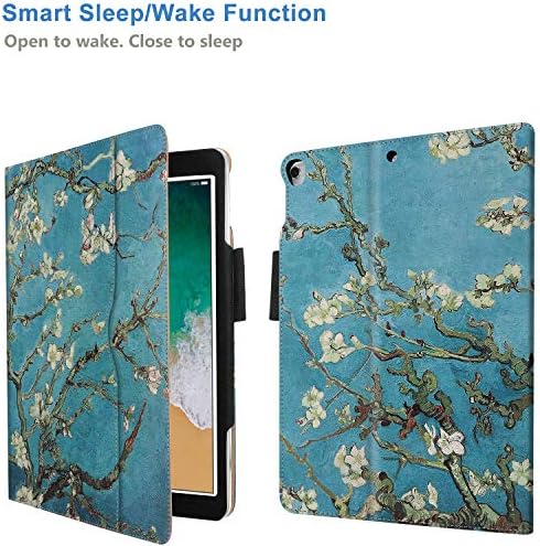 Newqiang iPad Air 3 Case, iPad Pro 10.5 Case com Lápis Holde - suporte de vários ângulos, alça de mão, sono automático/despertar